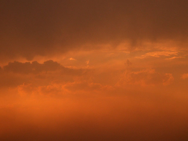 Clouds over Varanasi