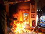 Dipavali at Raghunath Das Goswami samadhi