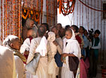 Gathering at Siddha Baba's Samadhi