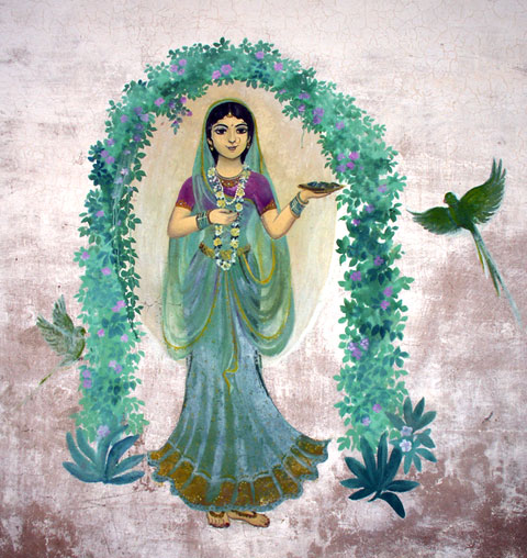 Painting of Lalita-devi