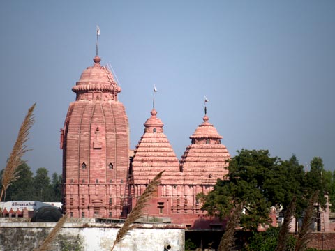 The recently constructed Mahaprabhu-mandir