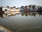 Radha-kunda on a November Noon